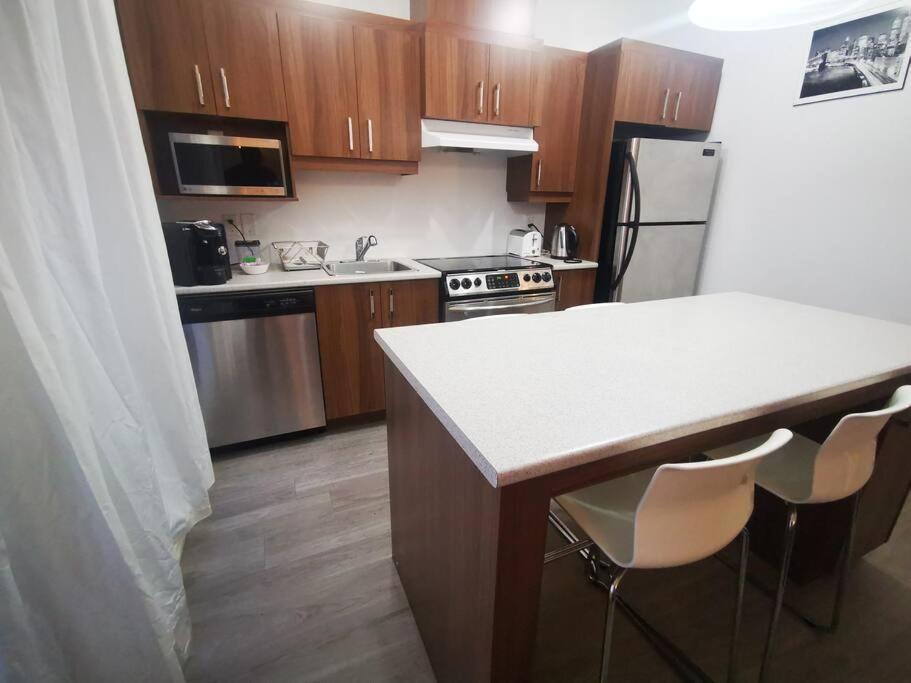 Lovely Studio In Longueuil, Near Downtown Montreal Daire Dış mekan fotoğraf